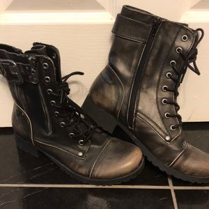 Guess combat boots